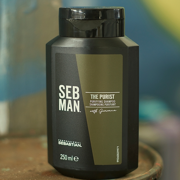 Шампунь для волосся - Sebastian Professional Seb Man The Purist Purifying Shampoo — фото N2