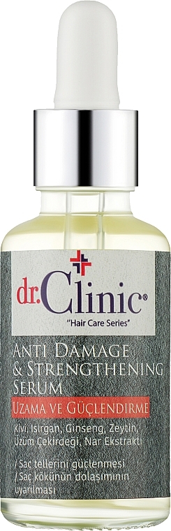 Сыворотка для укрепления волос - Dr. Clinic