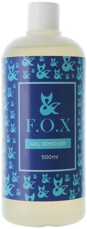 Засіб для зняття гель-лаку - F. O. X Gel Remover  — фото N4