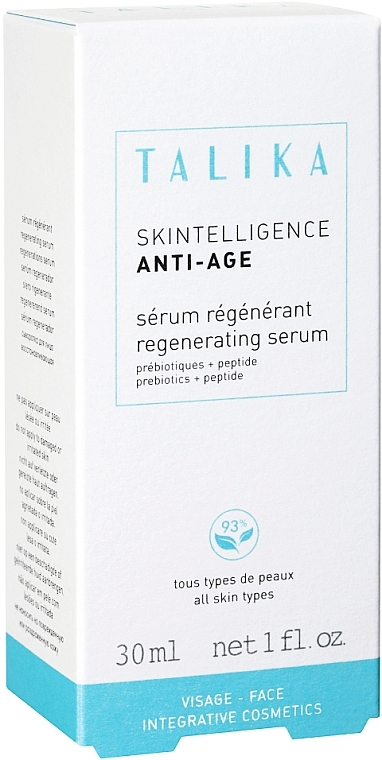 Антивікова відновлювальна сироватка для обличчя - Talika Skintelligence Anti-Age Regenerating Serum — фото N3