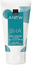 Денний крем, що вирівнює тон шкіри, з SPF 35 - Avon Anew BHA Even Texture & Tone Day Cream SPF 35 — фото N1