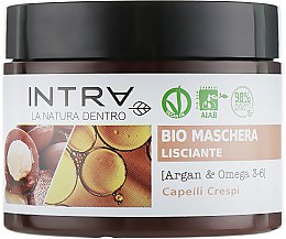 Духи, Парфюмерия, косметика Разглаживающая маска для волос - Intra Argan & Omega 3-6 Hair Mask