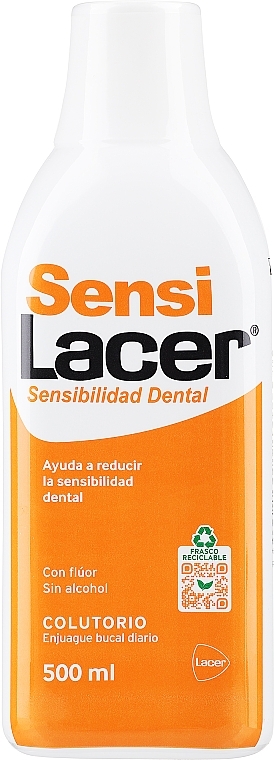 Ополаскиватель для полости рта - Lacer Sensil Mouthwash — фото N1