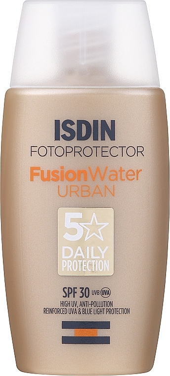 Сонцезахисний засіб для обличчя - Isdin Fotoprotector Fusion Water SPF 30+ — фото N1