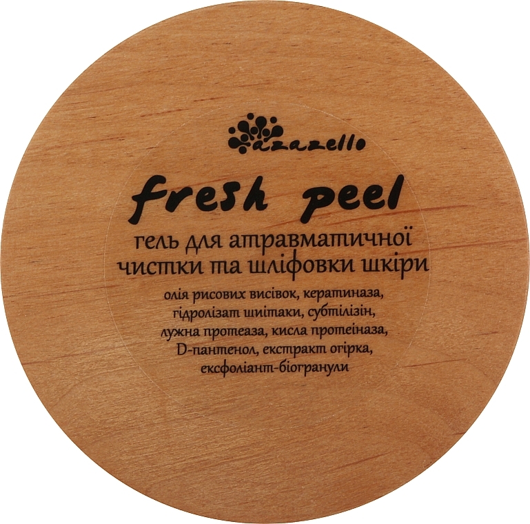 Гель для атравматичної чистки та шліфовки шкіри "Flesh Peel" - Azazello — фото N2