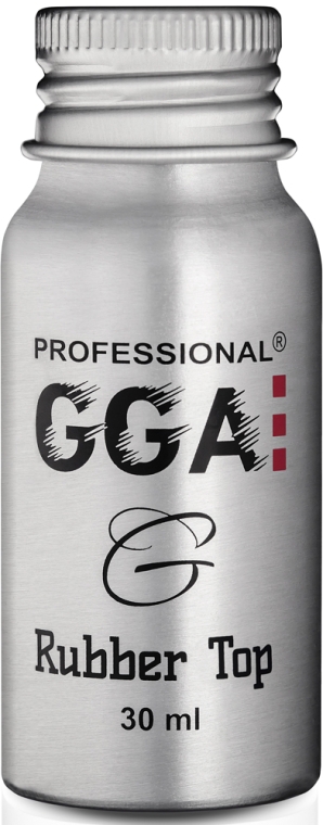 Каучуковий топ для гель-лаку - GGA Professional Rubber Top — фото N2