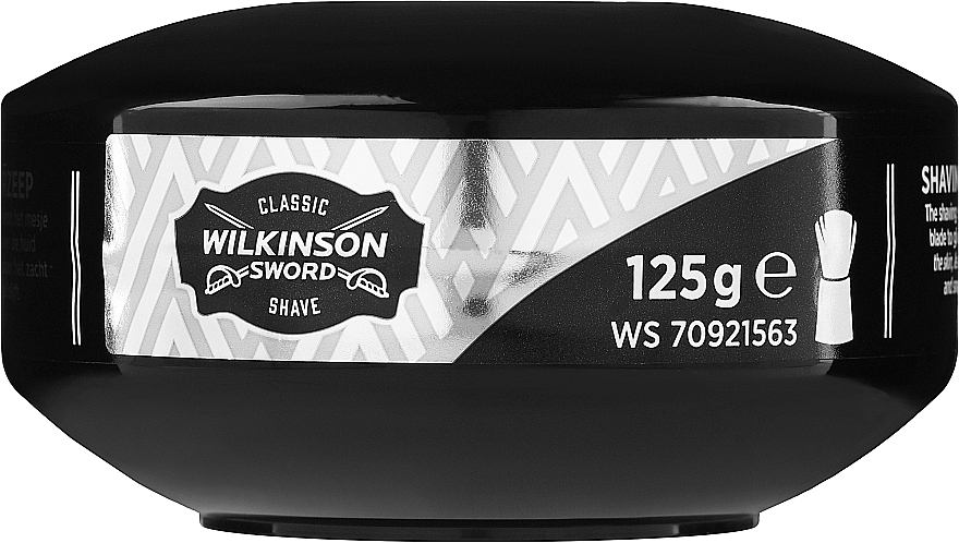 Мыло для бритья в пластиковой мыльнице - Wilkinson Sword Classic Shaving Soap — фото N1