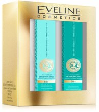 Парфумерія, косметика Набір - Eveline Cosmetics Bio Hyaluron + Q10 + Collagen (cr/50ml + cr/50ml)