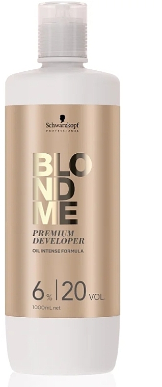 Преміум-Окислювач 6%, 20 Vol. - Schwarzkopf Professional Blondme Premium Developer 6% — фото N2