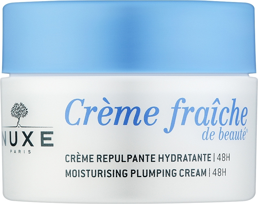 Зволожувальний підтягувальний крем для обличчя - Nuxe Creme Fraiche De Beaute Moisturising Plumping Cream 48H — фото N1