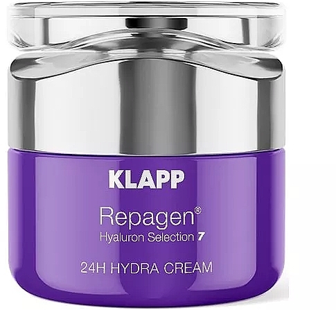 Гідрокрем "Репаген Гіалурон Селекція 7" - Klapp Repagen Hyaluron Selection 7 24 Hydra Cream — фото N1