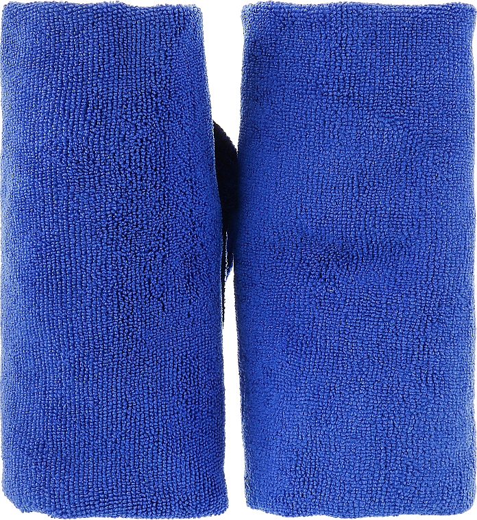 Набір рушників для манікюру та педикюру, щільність 300 г/м2, синій - Mindo — фото N2