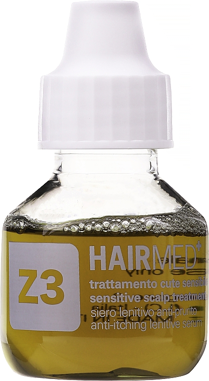 Сироватка проти свербіння шкіри голови - Hairmed Z3 Anti-Itching Lenitive Serum — фото N1