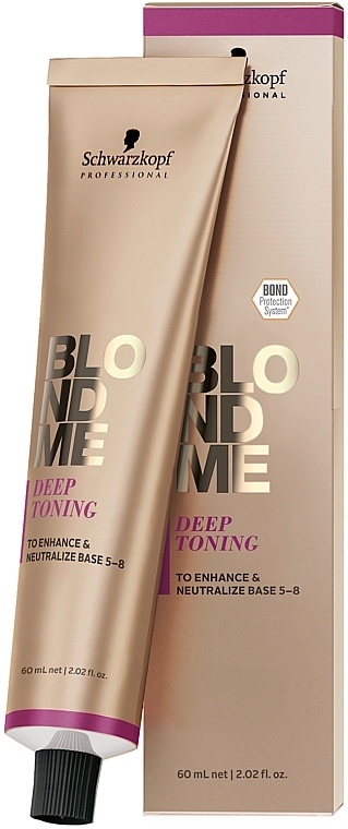 Бондинг-крем для глубокого тонирования волос - Schwarzkopf Professional BlondMe Deep Toning — фото N1