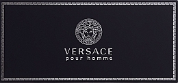Versace Pour Homme - Набор (edt/5ml + a/sh/bal/25ml + hair/body/shampoo/25ml) — фото N1