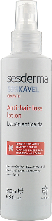 Лосьйон проти випадіння волосся - SesDerma Laboratories Seskavel Anti-Hair Loss Lotion — фото N1