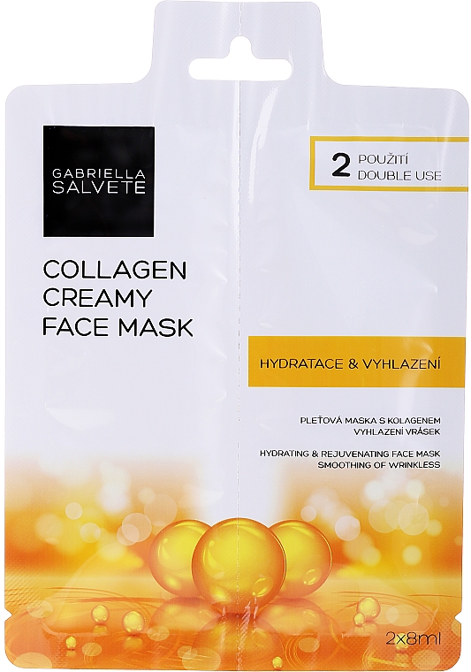 Маска для лица - Gabriella Salvete Collagen Creamy Face Mask — фото N1