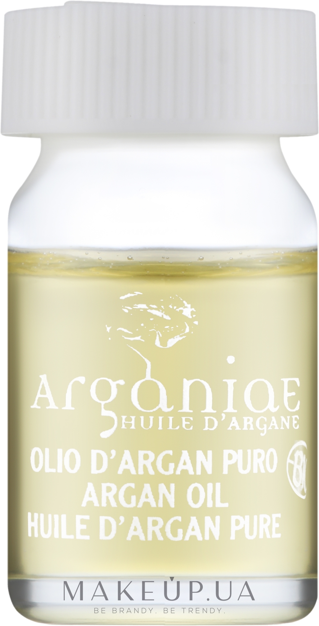 Чистое 100% органическое органовое масло - Arganiae L'oro Liquido (ампула) — фото 5ml