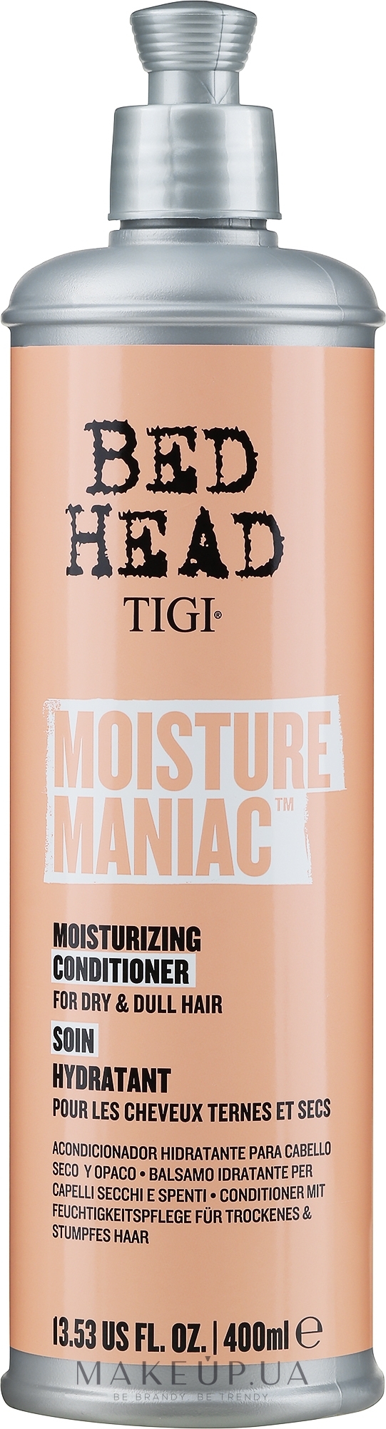 Увлажняющий кондиционер для волос - Tigi Bed Head Moisture Maniac Moisturizing Conditioner — фото 400ml