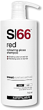 Відтінковий шампунь для рудого волосся - Napura Red S66 — фото N2