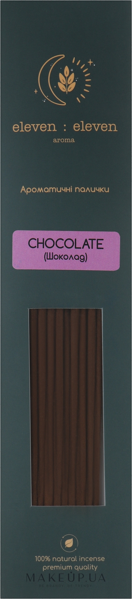 Аромапалочки "Шоколад" - Eleven Eleven Aroma Chocolate — фото 10шт