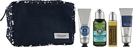 Духи, Парфюмерия, косметика Набор - L'Occitane Men Selection (sh/gel/50ml + ash/balm/30ml + /cr/30ml + shmp/75ml + bag)