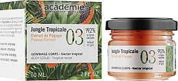 Скраб для тіла "Тропічний нектар" - Academie Jungle Tropicale Body Scrub Tropical Nectar — фото N2