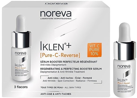 Набор - Noreva Laboratoires Iklen+ Pure Regenerating & Perfecting Booster Serum (serum/3pc/8ml) — фото N1