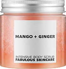 Парфумерія, косметика Скраб для тіла "Манго й імбир" - Fabulous Skincare Intense Body Scrub Mango+Ginger