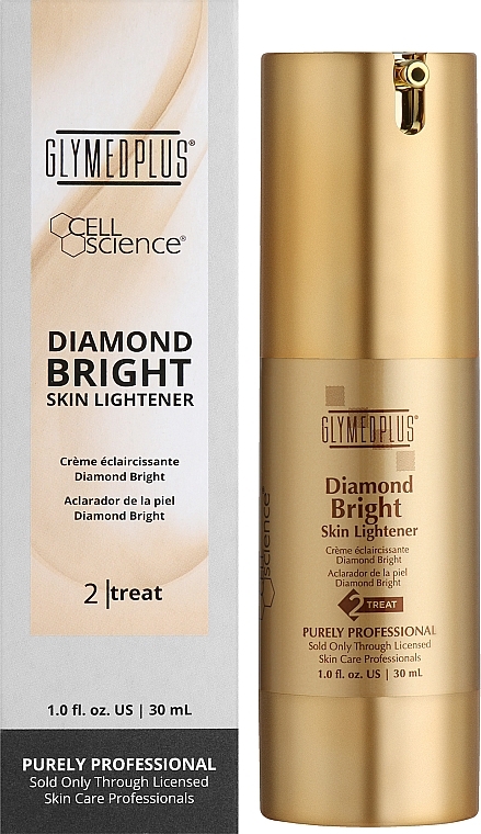 Освітлювальна сироватка для обличчя - GlyMed Plus Cell Science Diamond Bright Skin Lightener — фото N2