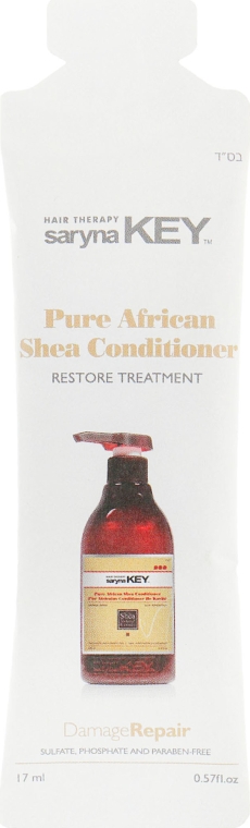 Восстанавливающий кондиционер - Saryna Key Damage Repair Pure African Shea Conditioner (мини)