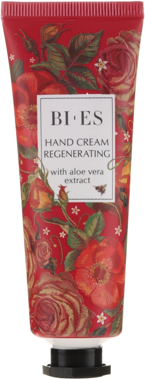 Крем для рук регенерирующий с экстрактом алоэ вера - Bi-es Hand Cream Regenerating With Aloe Vera Extract — фото N1