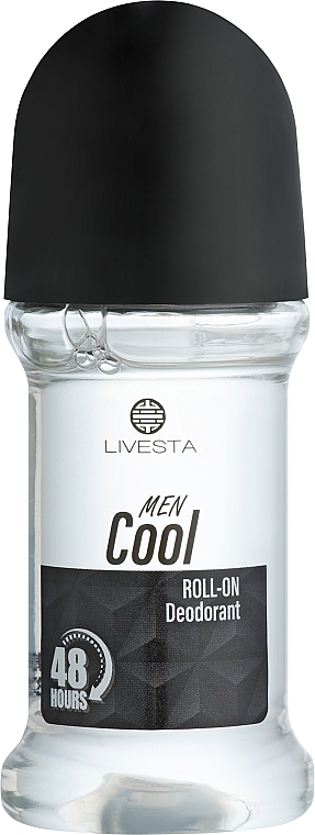 Шариковый дезодорант - Livesta Men Cool Roll-On Deodorant — фото N1