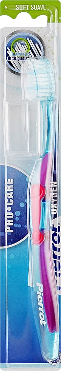 Зубная щетка мягкая, розовая - Pierrot Oxygen Pro-Care Toothbrush — фото N1