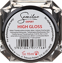 Духи, Парфюмерия, косметика Гель для ногтей - Semilac UV Gel Expert Hight Gloss