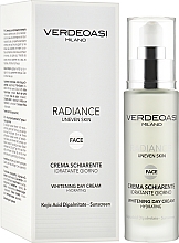 Відбілювальний денний крем з ефектом зволоження - Verdeoasi Radiance Whitening Day Cream Hydrating — фото N2