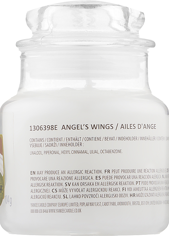 Ароматична свічка "Крила ангела" - Yankee Candle Angel Wings — фото N2