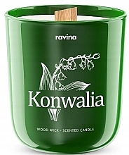 Ароматическая свеча "Konwalia" - Ravina Aroma Candle — фото N1
