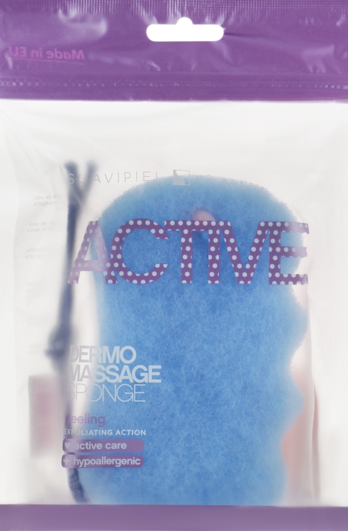 Мочалка массажная - Suavipiel Active Dermo Massage Sponge — фото N3