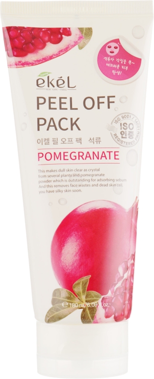 Маска-плівка для обличчя "Гранат" - Ekel Pomegranat Peel Of Pack — фото N2
