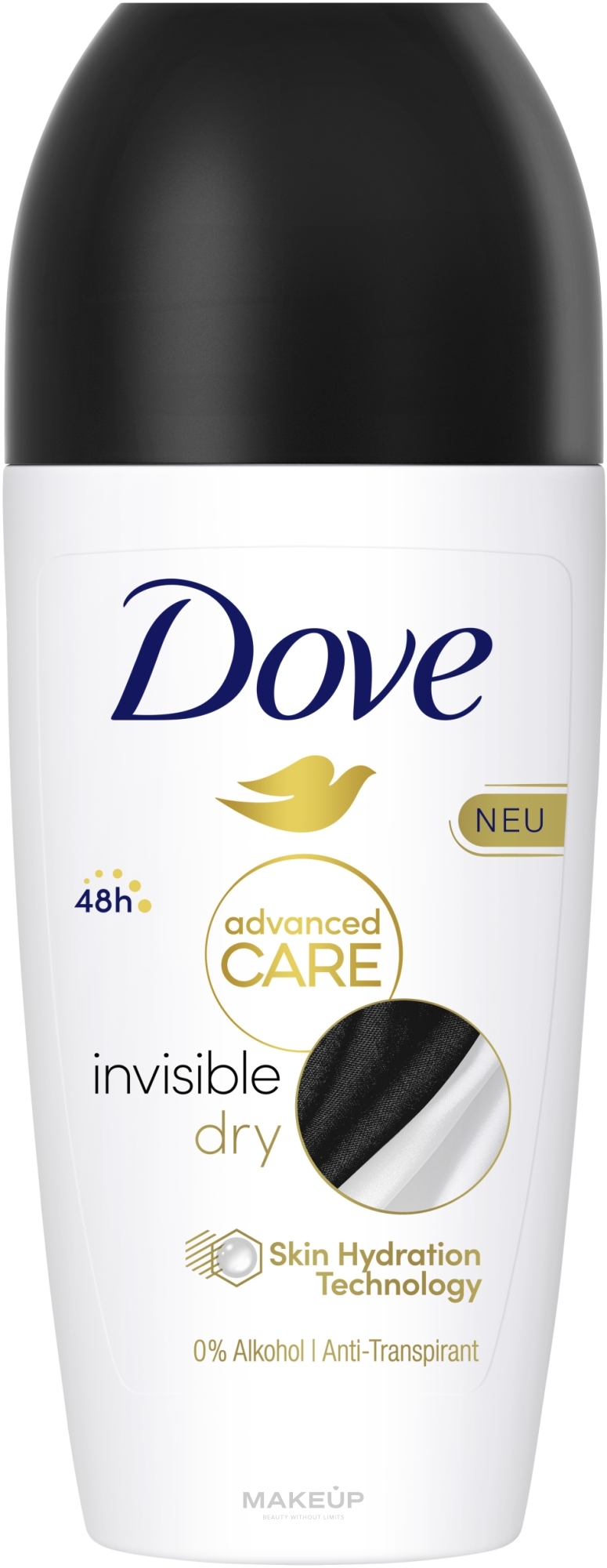Кульковий антиперспірант  - Dove Advanced Care Invisible Dry — фото 50ml
