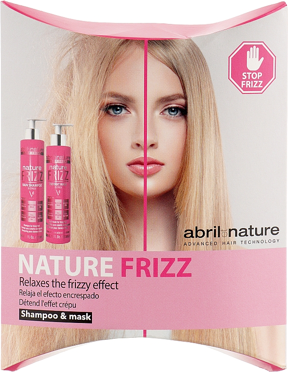 Набір "Stop Frizz" - Abril et Nature Nature Frizz (shm/30ml + mask/30ml)