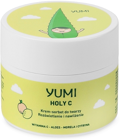 Крем-сорбет для обличчя "Holy C" - Yumi Face Cream — фото N1