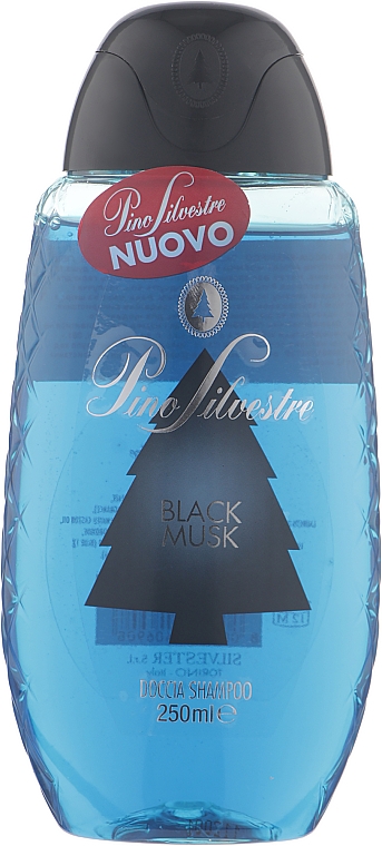 Шампунь-гель для душу й волосся "Чорний мускус" - Pino Silvestre Doccia Shampoo Black Musk — фото N1