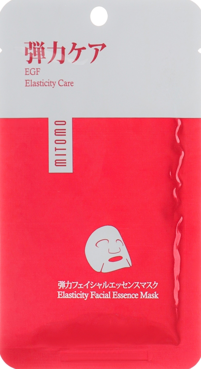 Маска для лица с EGF - Mitomo Premium Elasticity Faciel Essence Mask — фото N1