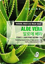 Парфумерія, косметика Тканинна маска для обличчя з екстрактом алое - Orjena Natural Moisture Aloe Vera Mask Sheet