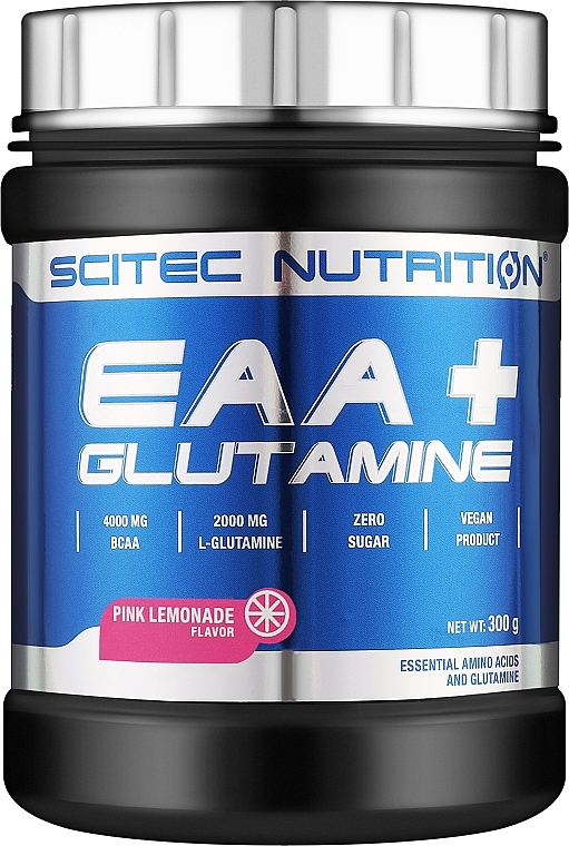 Аминокислоты - Scitec Nutrition EAA+Glutamine Pink Lemonade — фото N1