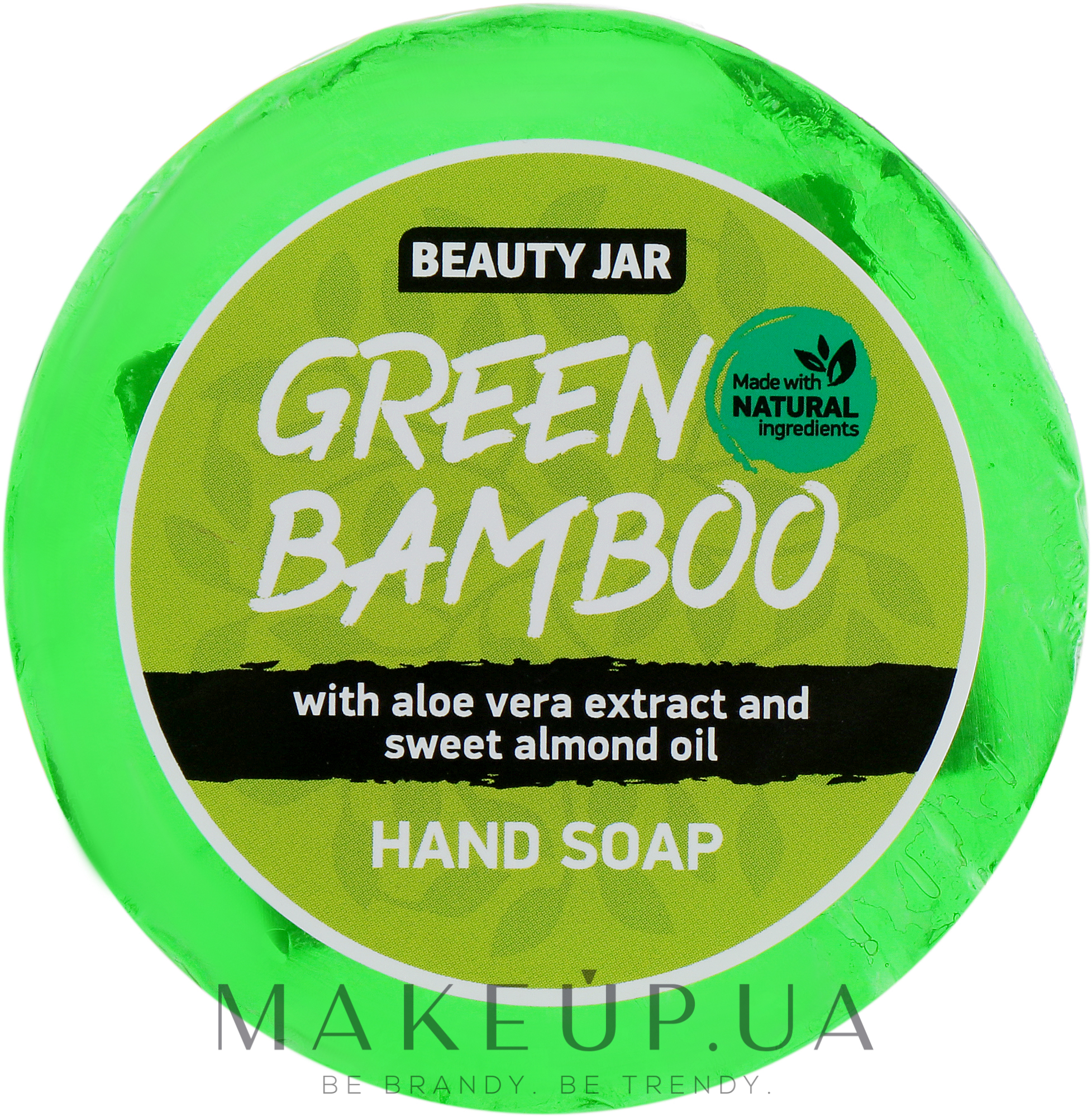 Мыло для рук "Green Bamboo" - Beauty Jar Hand Soap — фото 80g