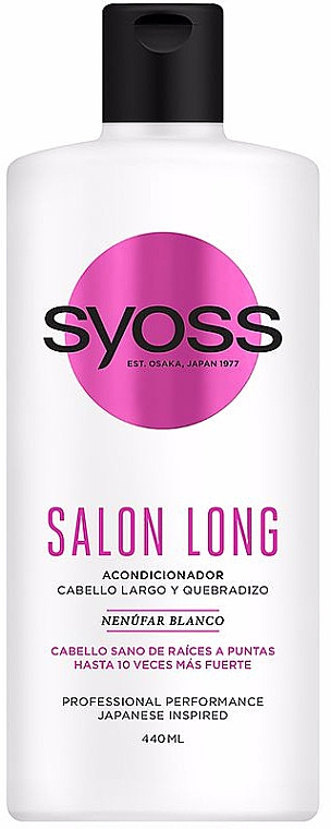 Кондиционер для ломких волос - Syoss Salonlong Conditioner — фото N1
