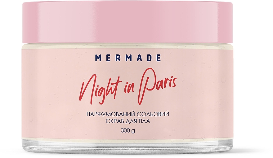 Mermade Night In Paris - Парфумований cольовий скраб для тіла — фото N1